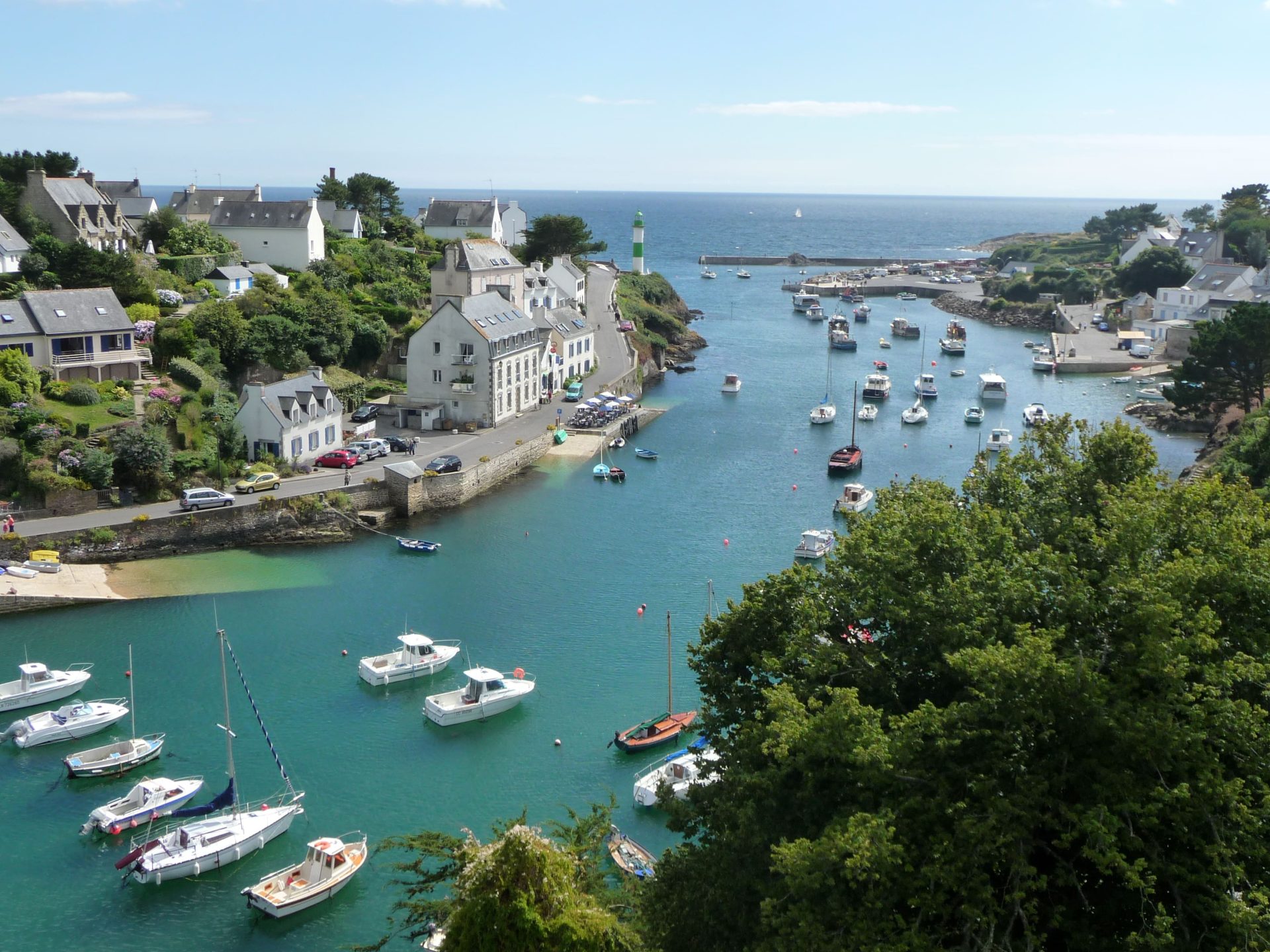 Port de Doëlan dans le Finistère Sud